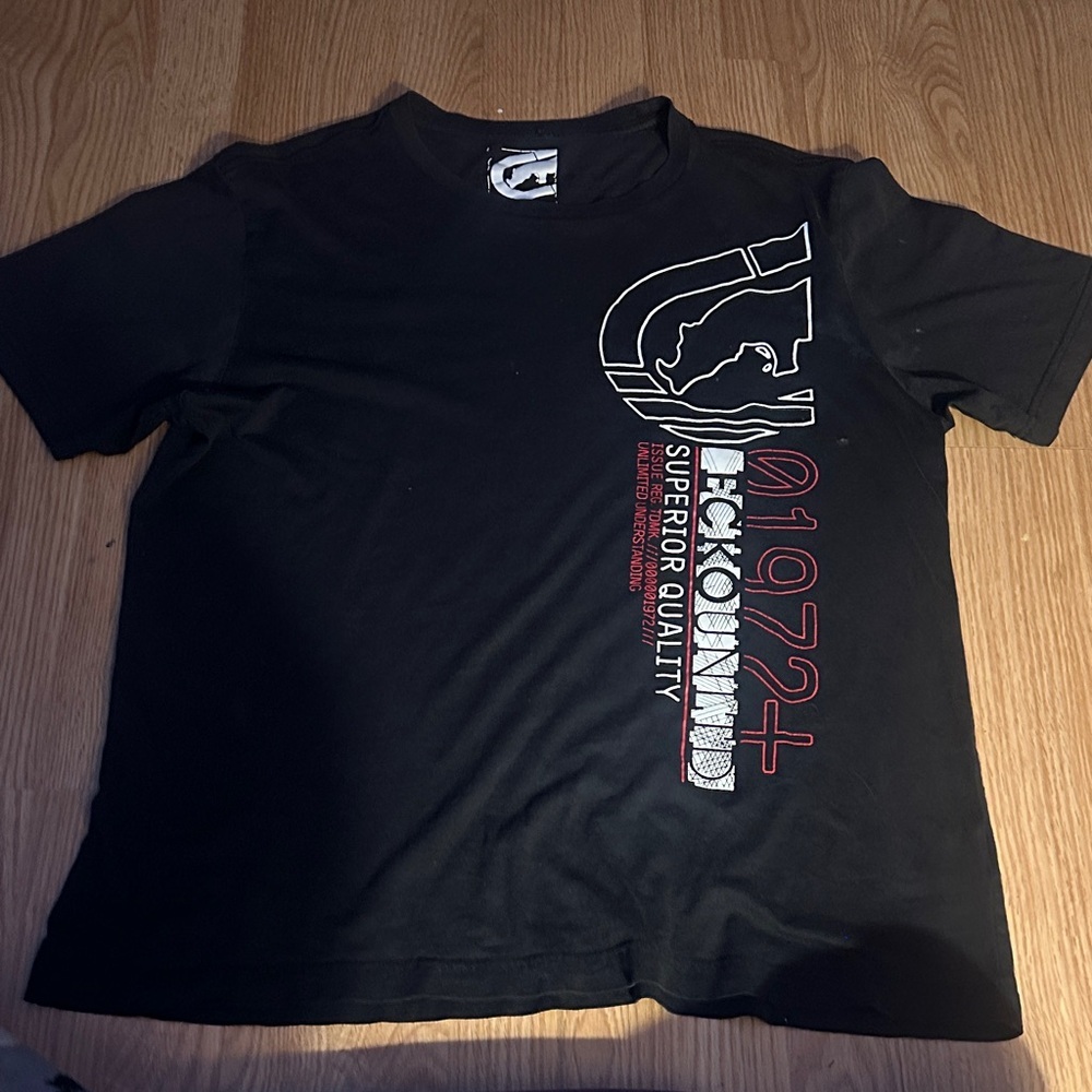 ECKO Black Graphic T-Shirt